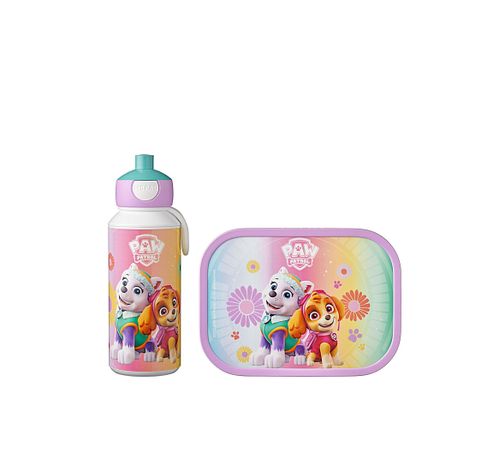 Campus  lunchset (pop-up +lunchbox) - paw patrol girls  Mepal