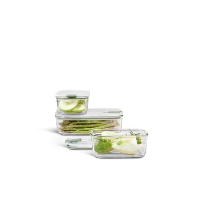 set glas easyclip 3-dlg (2x700+1500) - nordic sage 