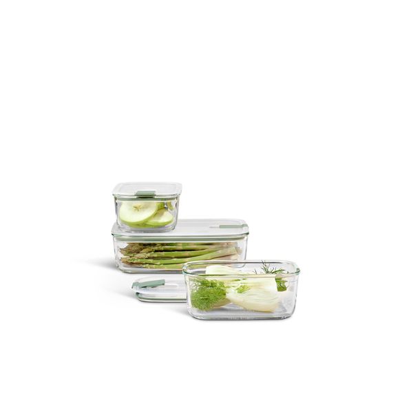 Mepal set glas easyclip 3-dlg (2x700+1500) - nordic sage