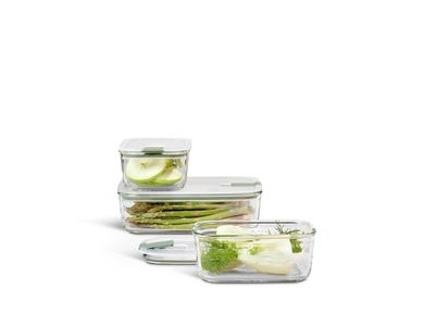 Set boîtes de conservation en verre EasyClip 3 pcs (2x1000+2250) - Nordic sage