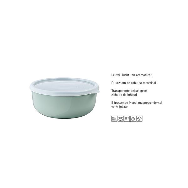 Mepal bewaardoos lumina 1500 ml - nordic sage