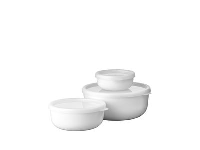 set bewaardoos lumina 3-delig (250+750+1500) - wit