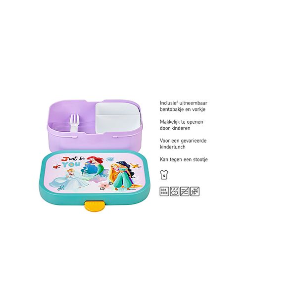 Mepal lunchbox campus - disney princess