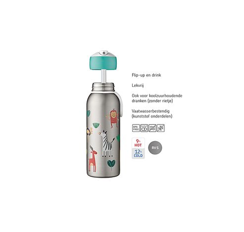 Gourde isotherme flip-up Campus 350 ml - Paw Patrol Girls  Mepal