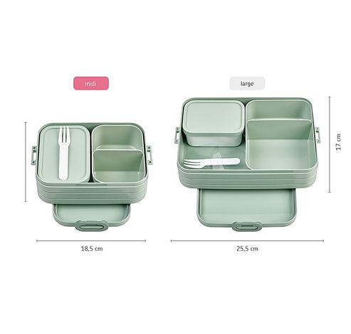 bento lunchbox take a break midi - vivid mauve  Mepal