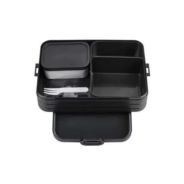 Mepal bento lunchbox take a break large - nordic black