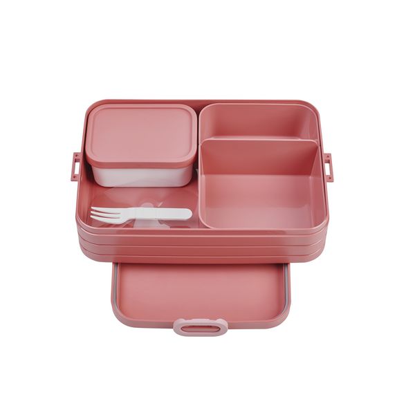 Mepal bento lunchbox take a break large - vivid mauve