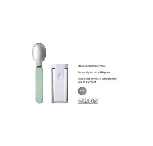 vouwlepel ellipse - nordic sage  Mepal