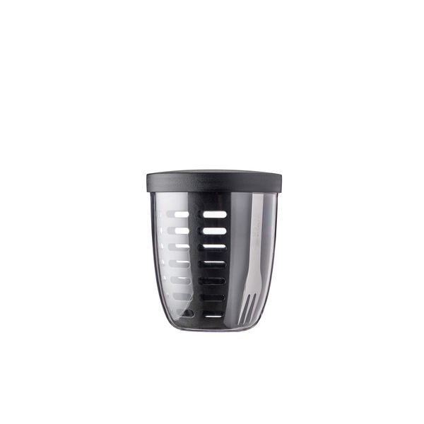 Mepal fruit & veggie pot ellipse - nordic black