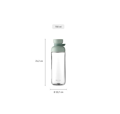 waterfles vita 700 ml - nordic sage  Mepal