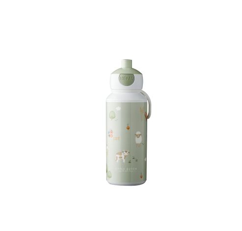 drinkfles pop-up campus 400 ml - little farm  Mepal