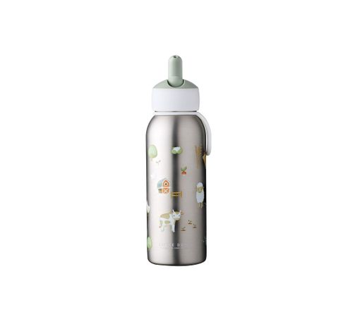 Campus isoleerfles flip-up 350 ml - little farm  Mepal