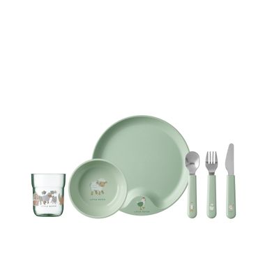 Mio set kinderservies 6-delig - little farm  Mepal