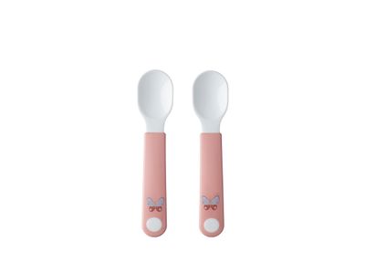 set oefenlepel mio 2 stuks - flowers & butterflies