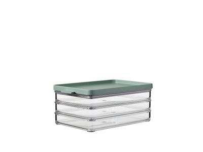 Omnia koelkastdoos vleeswaren 3-laags - nordic sage