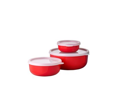 Lumina set bewaardoos 3-delig (250+750+1500) - nordic red