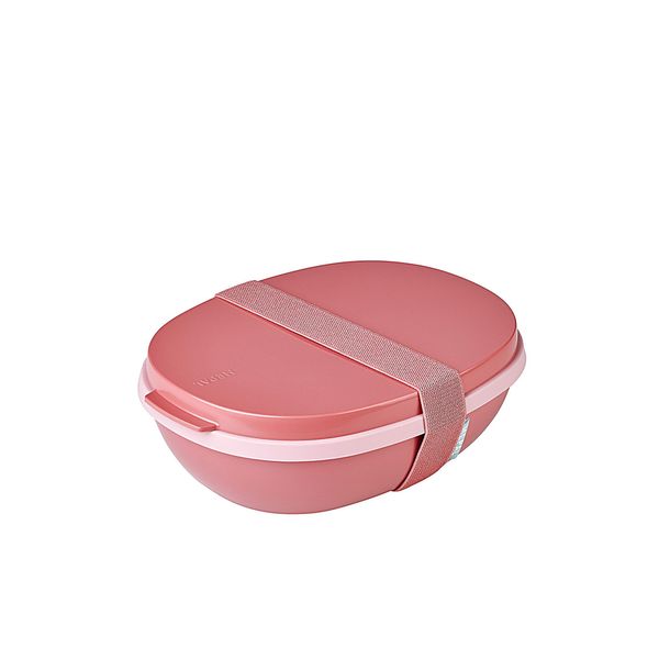 Mepal Ellipse lunchbox duo - vivid mauve