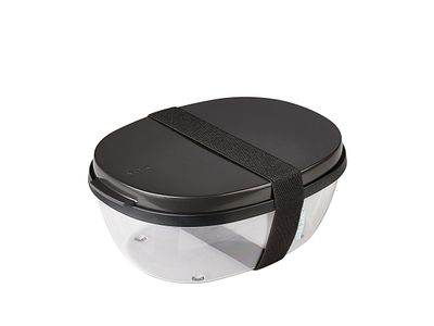 Ellipse saladbox - nordic black
