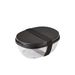 Mepal Ellipse saladbox - nordic black