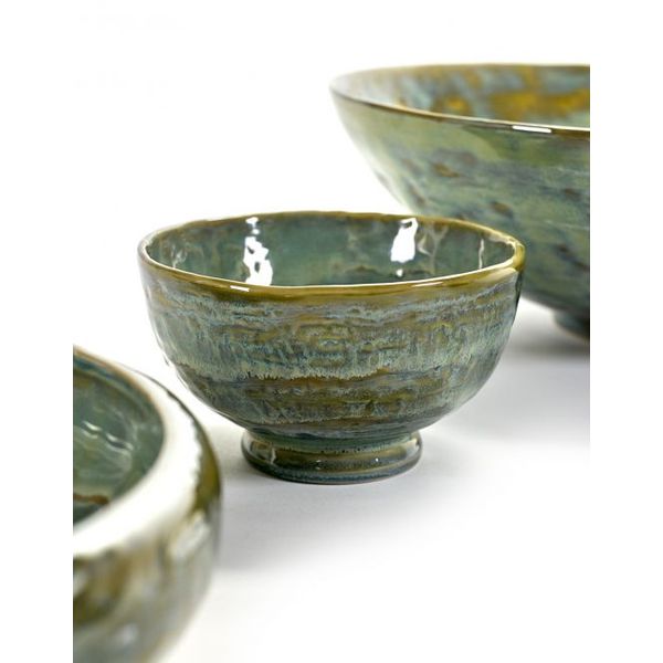 Serax Pure by Pascale Naessens Bowl S 14,5cm Zeegroen