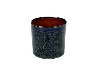 Terres De Rêves Beker Hoog 7,5cm Dark Blue/Rust