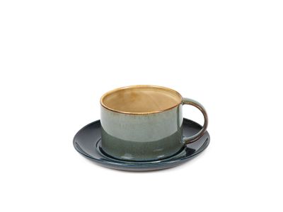 Terres De Rêves Bordje voor tas 8cm Dark Blue