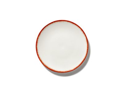 Dé Bord 24cm Off-White/Red Var 2