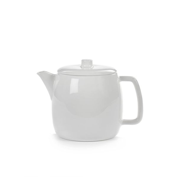 Passe-Partout Theepot met infuser 90cl Geglazuurd wit 