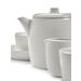 Passe-Partout Theepot met infuser 90cl Geglazuurd wit 