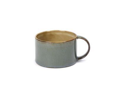 Terres De Rêves Koffietas 8cm Grey/Smokey Blue