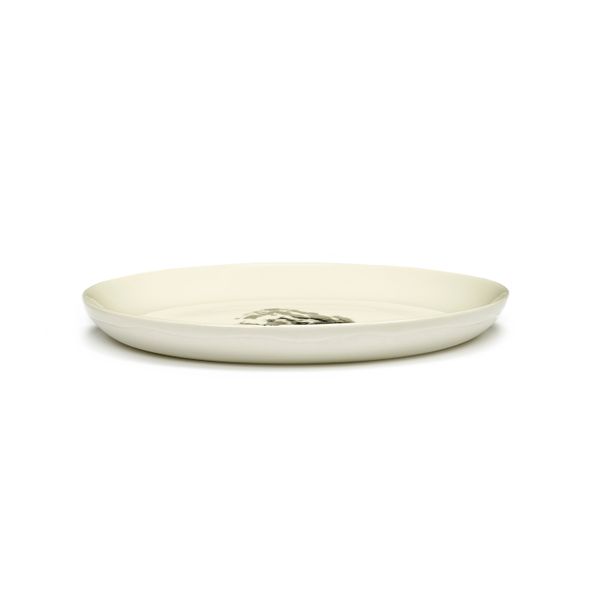 Feast tableware by Ottolenghi Ontbijtbord S 19cm H2cm Wit Artisjok Zwart 