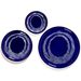 Feast tableware by Ottolenghi Voorgerecht Bord M 22,5cm H2cm Lapis Lazuli Swirl-Stripes Wit 