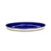 Feast tableware by Ottolenghi Voorgerecht Bord M 22,5cm H2cm Lapis Lazuli Swirl-Stripes Wit 