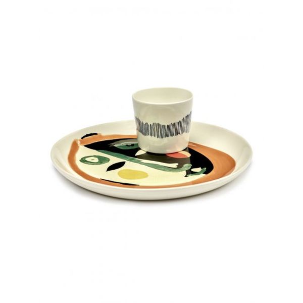 Feast tableware by Ottolenghi Voorgerecht Bord M  22,5cm H2cm Face 1 