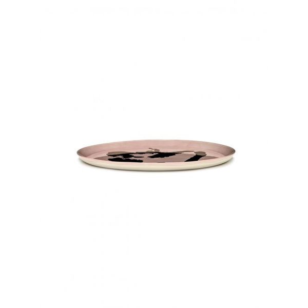 Feast tableware by Ottolenghi Serveerbord 35cm H2cm Delicious Pink Paprika Goud 