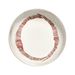 Serax Feast tableware by Ottolenghi Diep Bord 22cm H4cm Wit Swirl-Stripes Rood