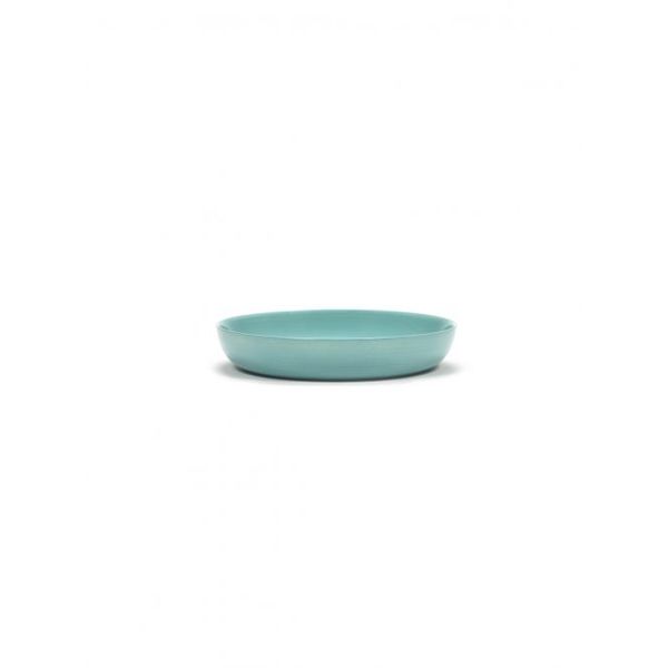 Feast tableware by Ottolenghi Diep Bord 22cm H4cm Azure Artisjok Groen 