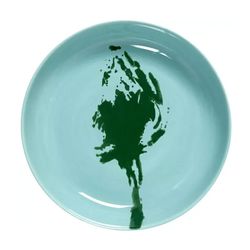 Feast tableware by Ottolenghi Diep Bord 22cm H4cm Azure Artisjok Groen 