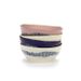 Serax Feast tableware by Ottolenghi Kom L 18cm H8cm Lapis Lazuli Swirl-Stripes Wit