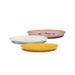 Serax Feast tableware by Ottolenghi Serveerschotel S 35cm H4cm Sunny Yellow Swirl-Dots zwart 