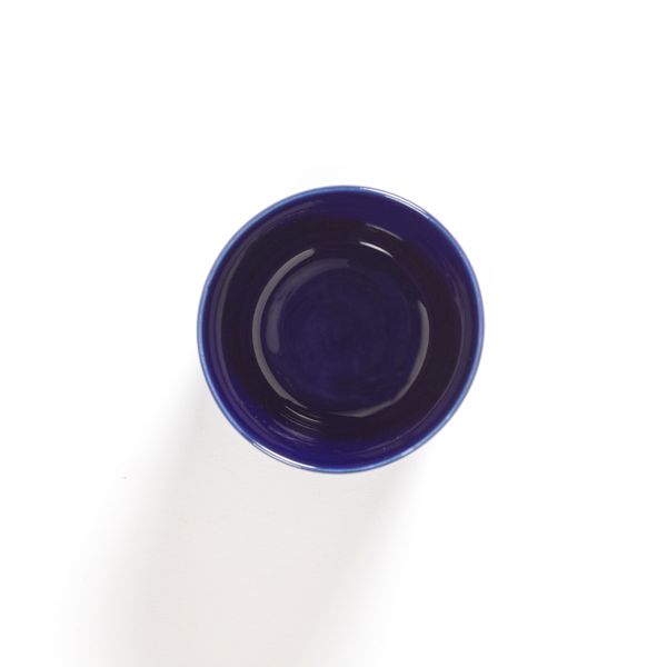 Serax Feast tableware by Ottolenghi Koffiekop 25cl Lapis Lazuli Swirl-Stripes Wit