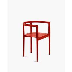 STOEL ÉLÉ L50 x B47 x H70 CM BEUK ROOD 