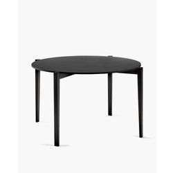 TAFEL ROND ÉLOÏS L122 x B122 x H75 CM BEUK ZWART 