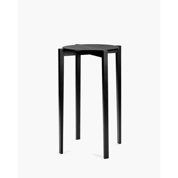 TAFEL HOOG ÉLOÏS L71 x B71 x H105 CM BEUK ZWART 