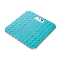 Weegschaal met glazen weegplateau GS 300 Turquois Beurer