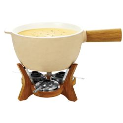 Mr Big Party Kaasfondue 60x32x16 Geel-6.5l Fonduepan 