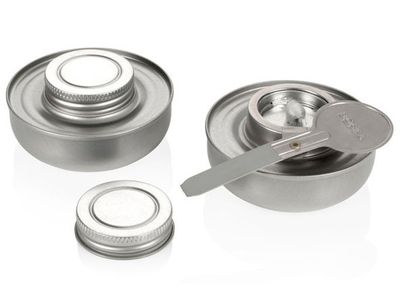 Fonduebrander Set2 Met Vlamregelaar 18x9.2x4.5 - Recycled Ss