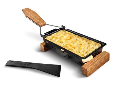 Oslo Partyclette Togo 20x9,5x5,5cm Barbe Clette, Frame, Spatel En 3 Tlichten