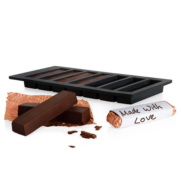 Choco Bar Maker - Silicone Vorm - Papier -alu-sticker 