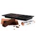 Choco Bar Maker - Silicone Vorm - Papier -alu-sticker 